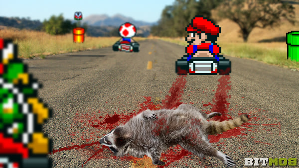 Realism hits Mario Kart.